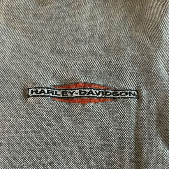 Harley-Davidson Gray Polo Shirt - Picture 4 of 6